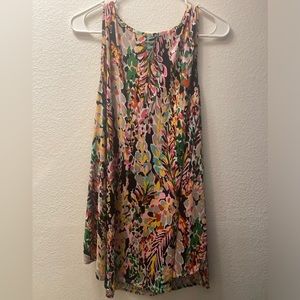 2XL Comfy & Cute! Multicolor sleeveless dress/top